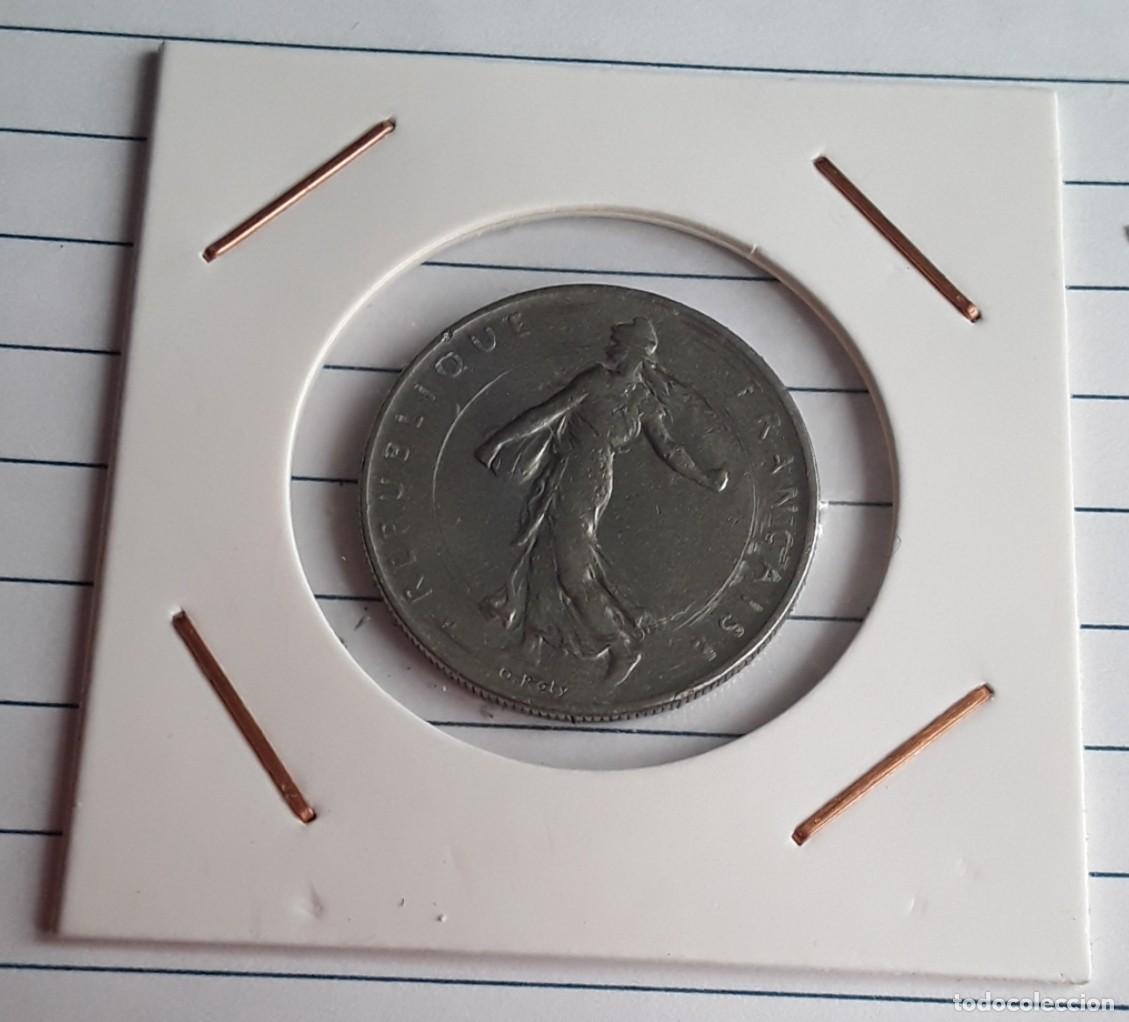 Monete antiche di Europa: Moneda de 1 Franco de Francia 1960: La Sembradora de Roty