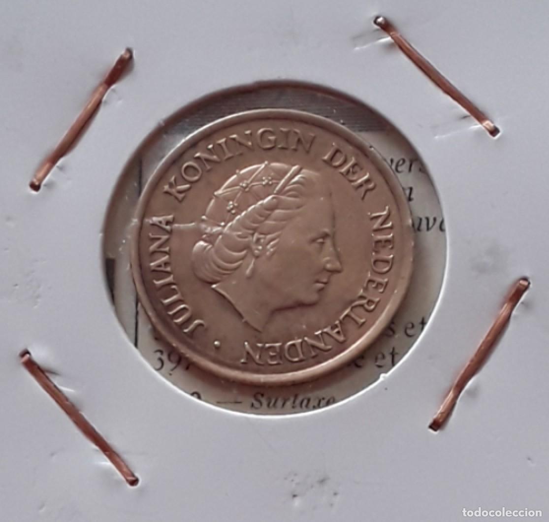 Monete antiche di Europa: Moneda de 5 Cents de los Pa&iacute;ses Bajos 1966: Reinado de Juliana