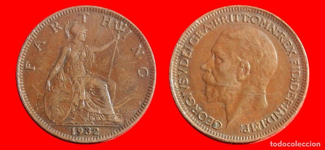 Monnaies anciennes de Europe: 1 FARTHING 1932 INGLATERRA REINO UNIDO-142788