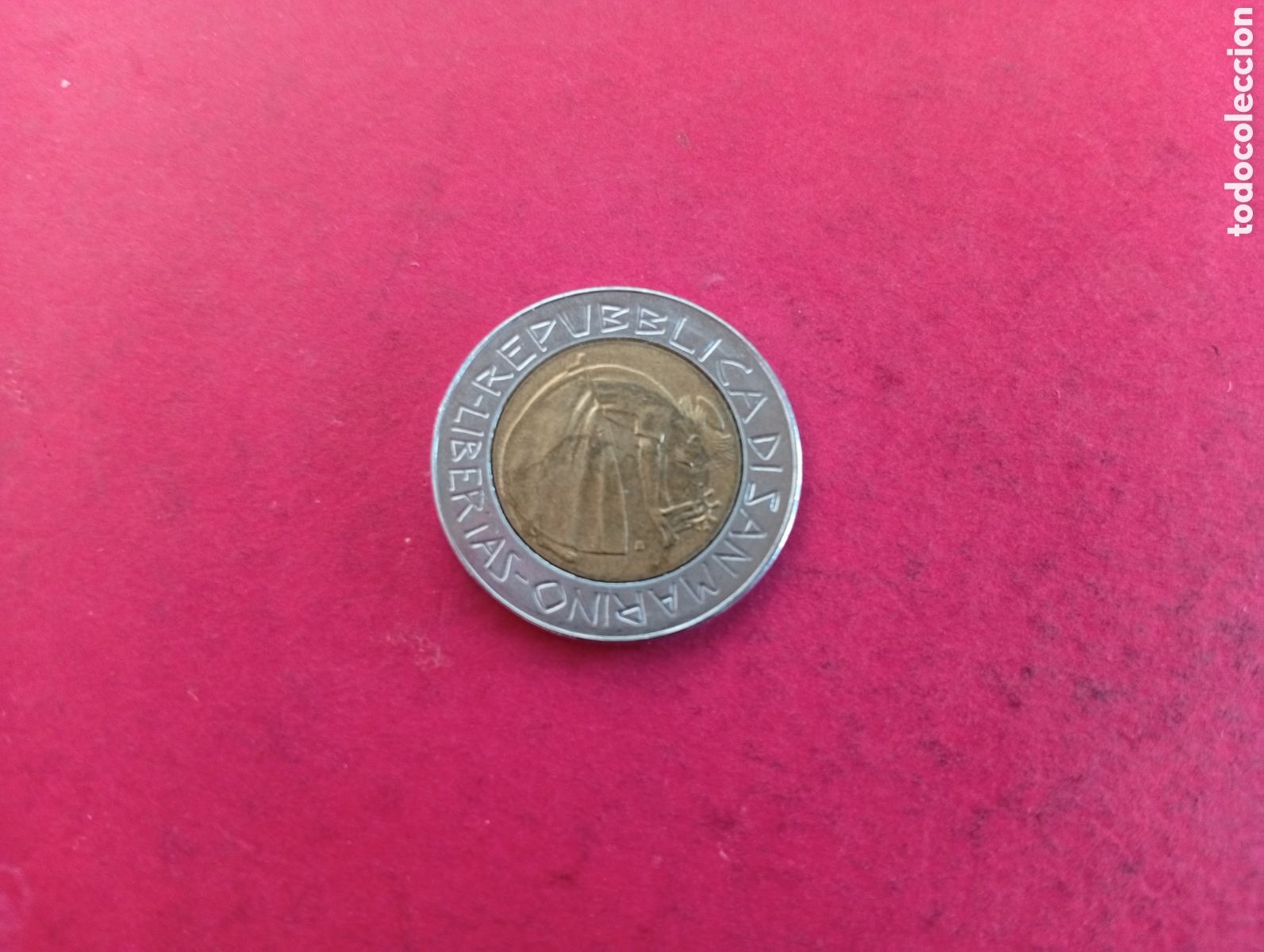 Monedas antiguas de Europa: 500 liras de San Marino 1985