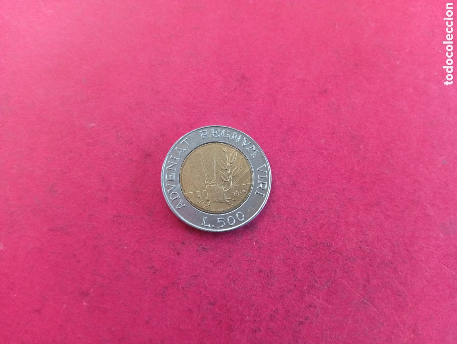 Monedas antiguas de Europa: 500 liras de San Marino 1993