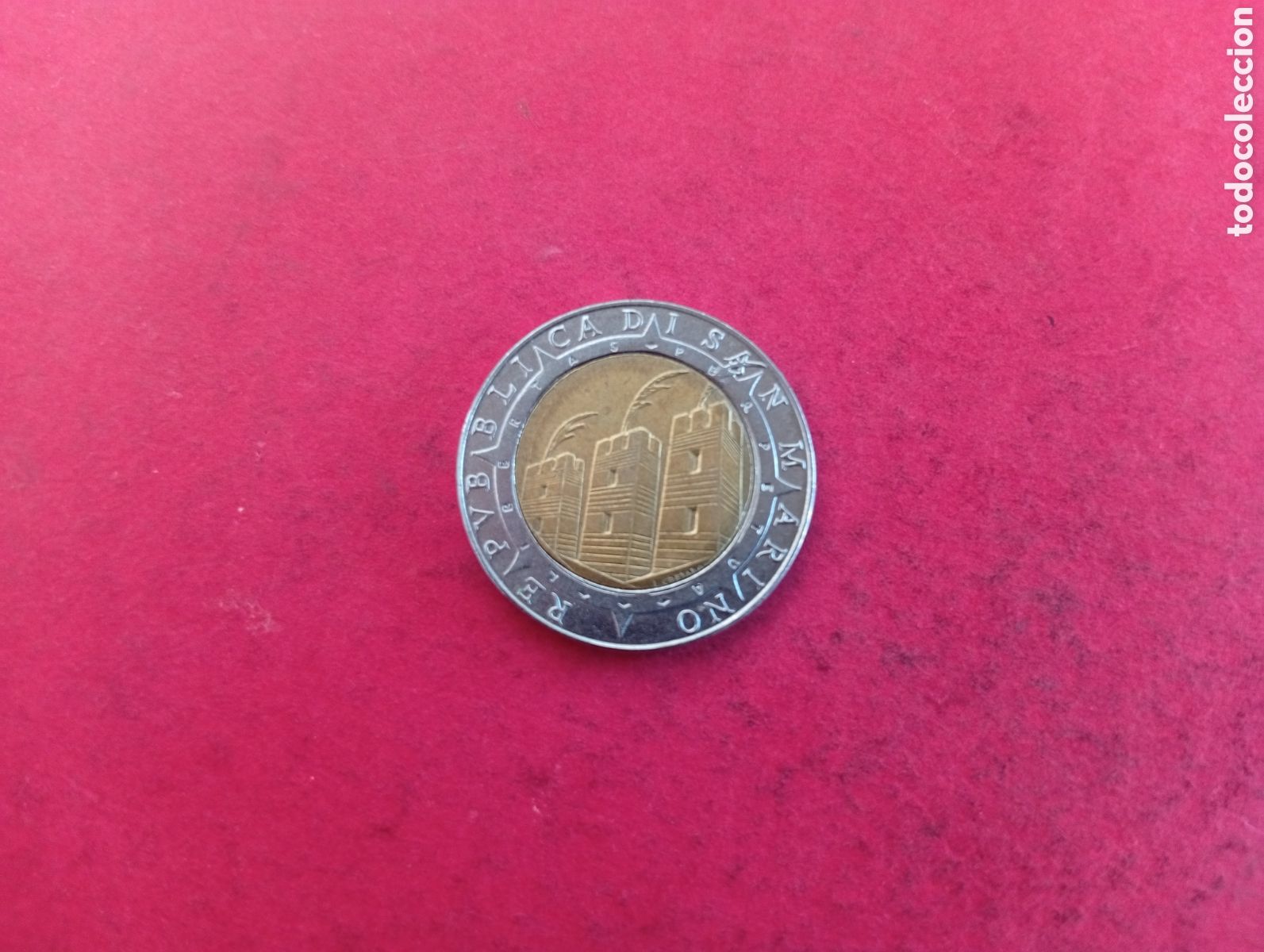 Monedas antiguas de Europa: 500 liras de San Marino 1992