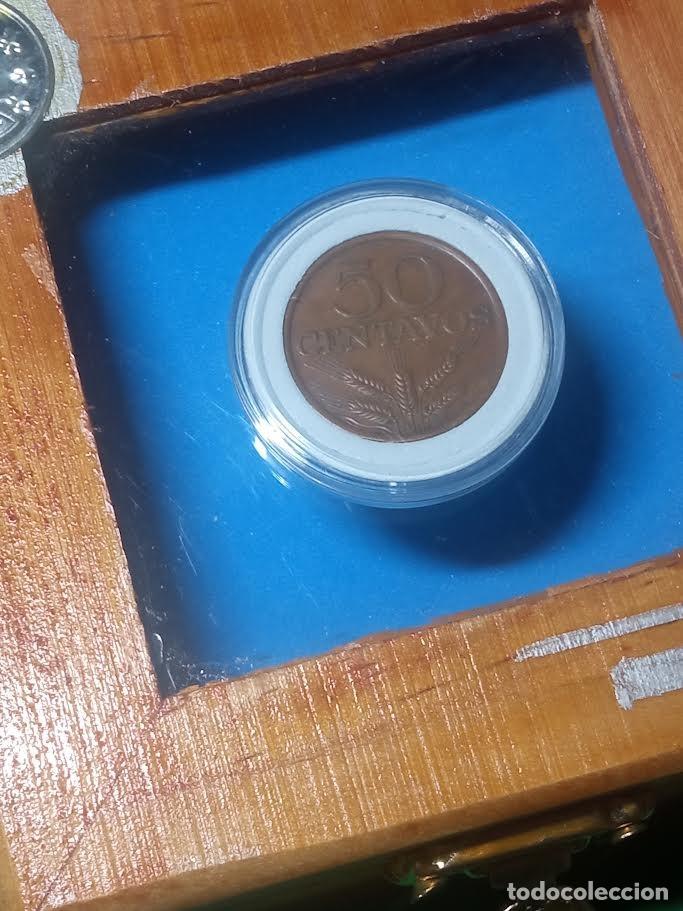 Moedas antigas da Europa: Moneda 50 centavos Portugal 1.974.