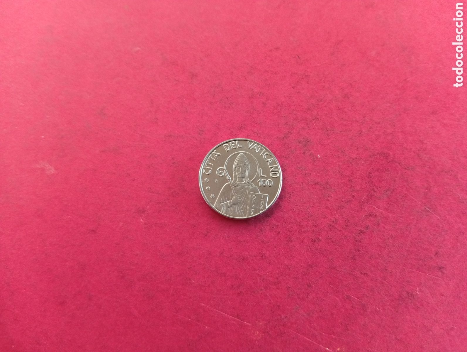 Monedas antiguas de Europa: 100 liras del Vaticano 1990