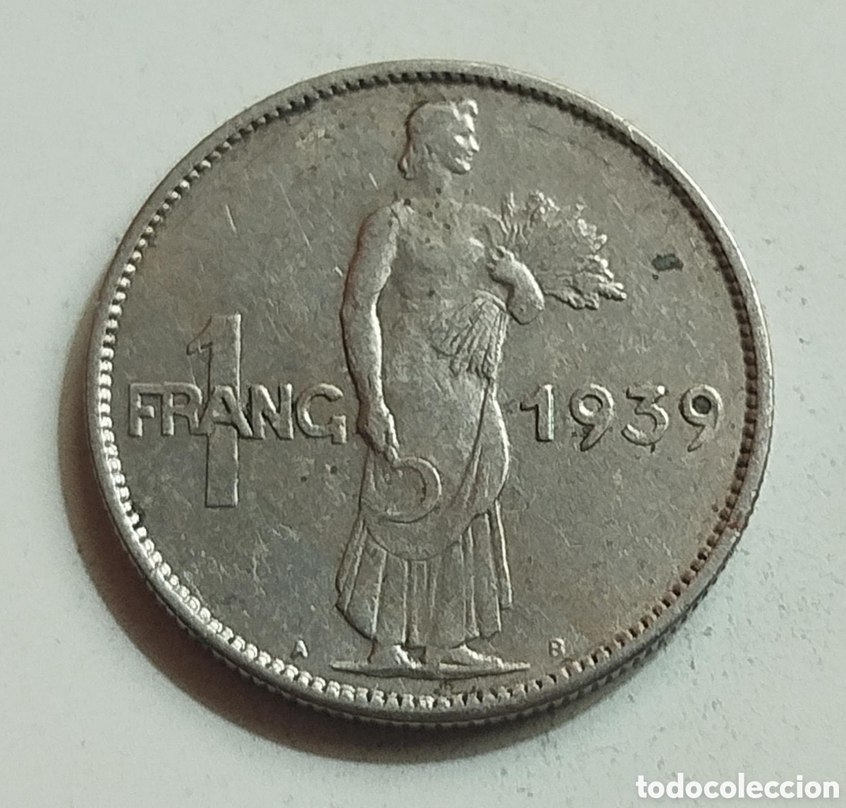 Monedas antiguas de Europa: MONEDA 1 FRANCO LUXEMBURGO 1939