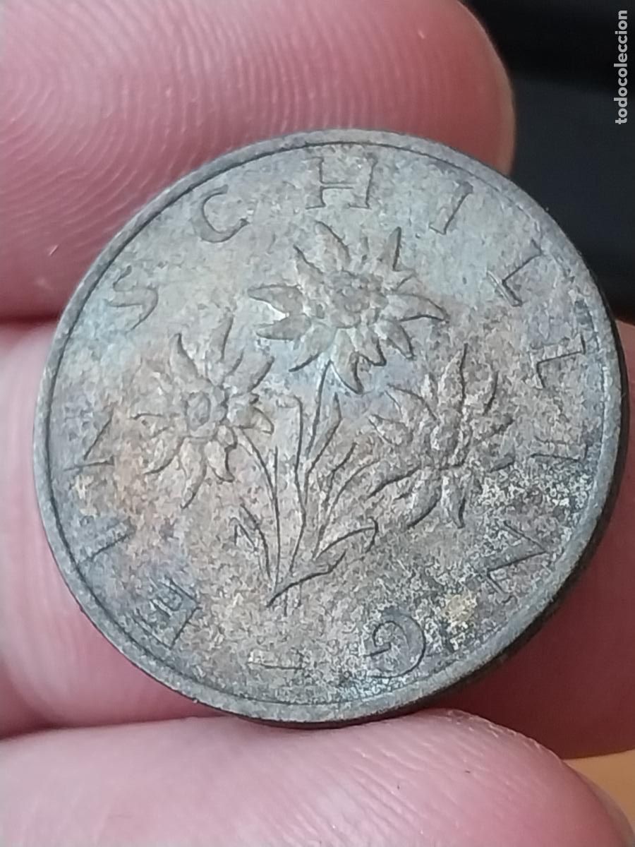 Monedas antiguas de Europa: SCHILLING OSTERREICH 1986 AUSTRIA CHELIN MONEDA CIRCULADA ORIGINAL --*-*..