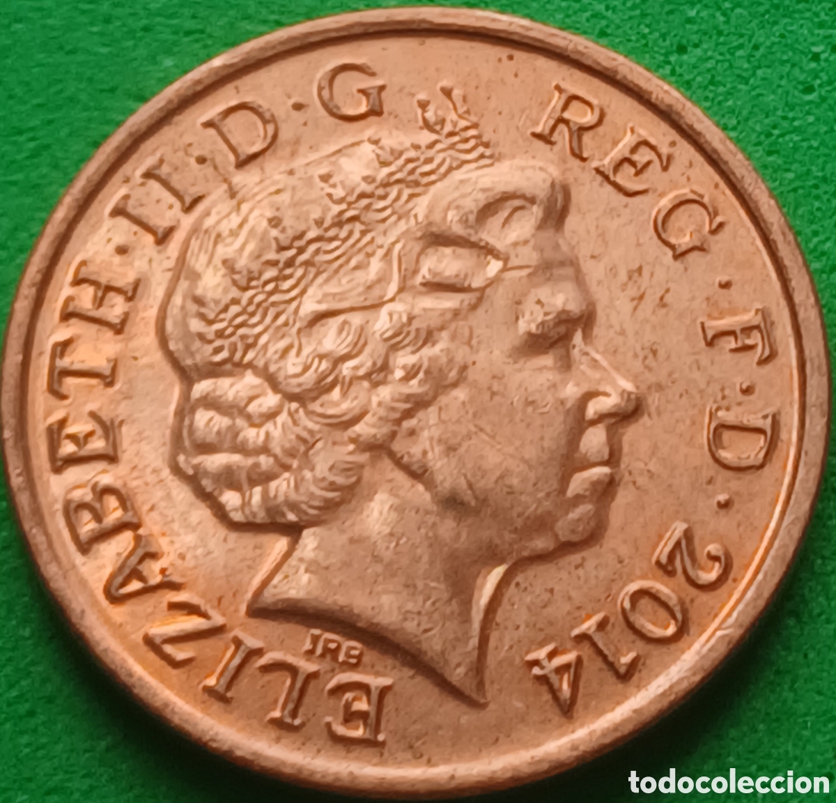 Monedas antiguas de Europa: Reino Unido one penny 2014 km#1107