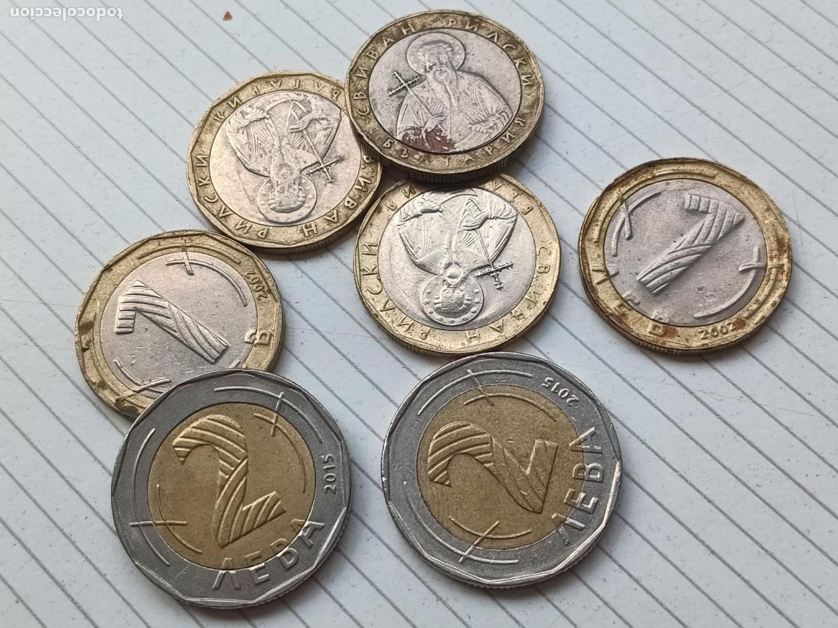 Monedas antiguas de Europa: Bulgaria: 9 leva en monedas - Foto 1