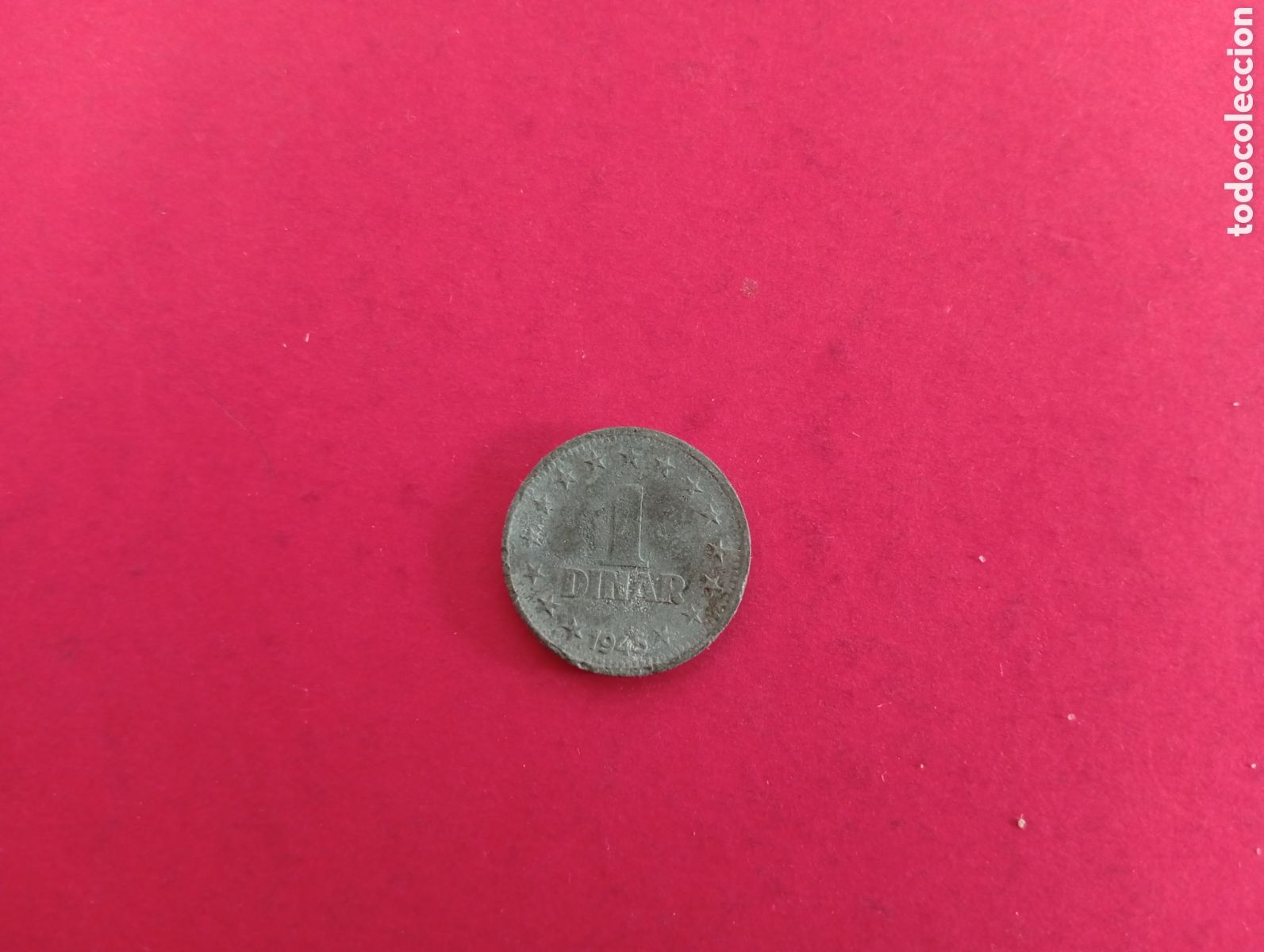Monedas antiguas de Europa: 1 dinar de Yugoslavia 1945