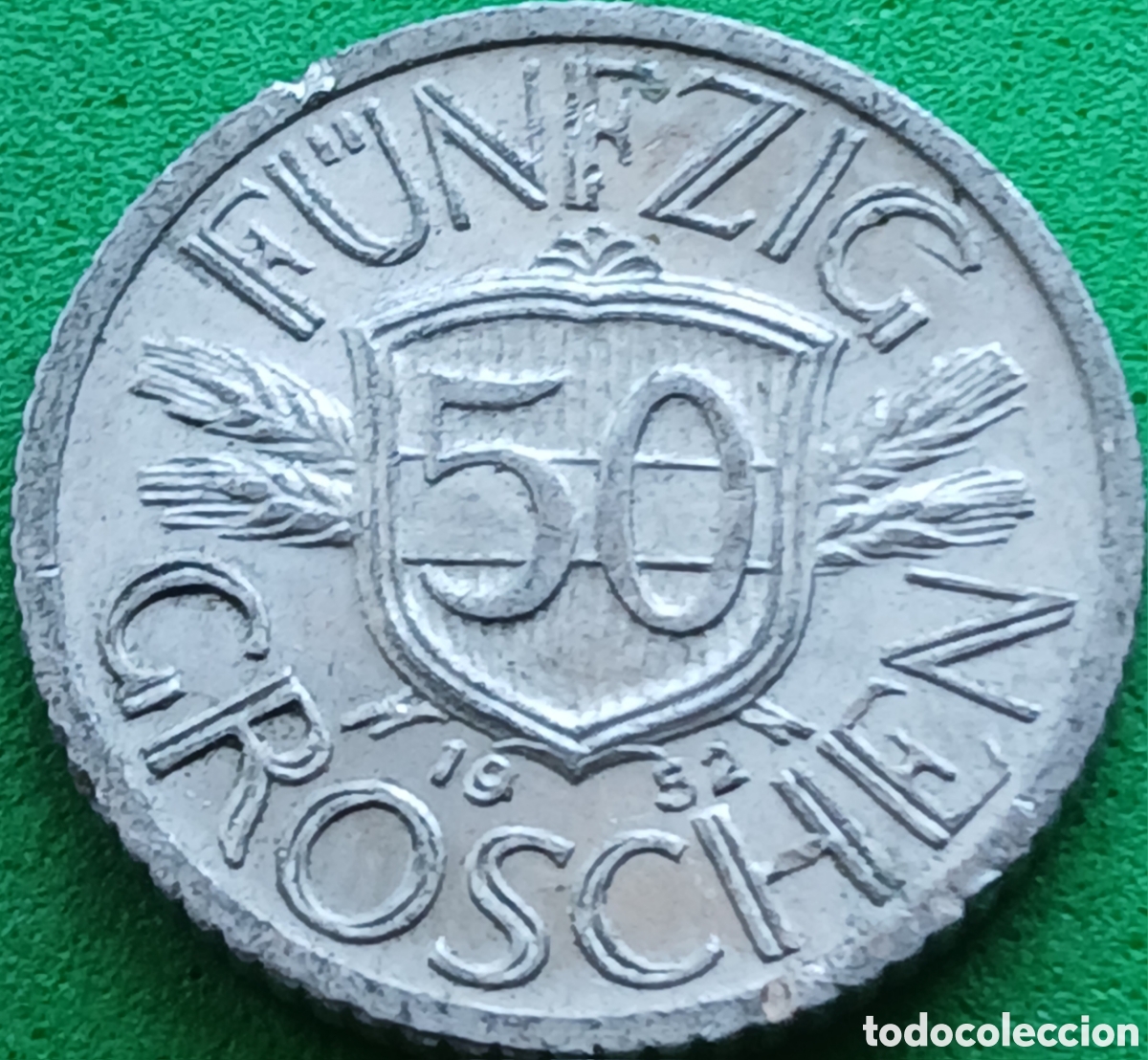 Monedas antiguas de Europa: Austria 50 groschen 1952 km#2870