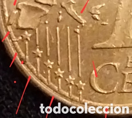 Monedas antiguas de Europa: 10cent Alemania 2002 ERRORES.