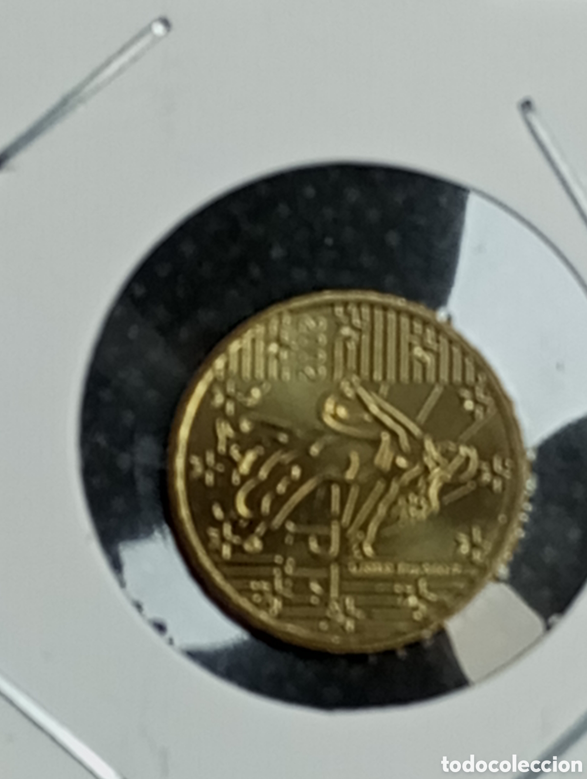 Monedas antiguas de Europa: 10 c&eacute;ntimos euro Francia 2002