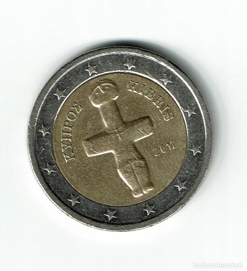 Monedas antiguas de Europa: CHIPRE 2 EUROS -2012 - Foto 1