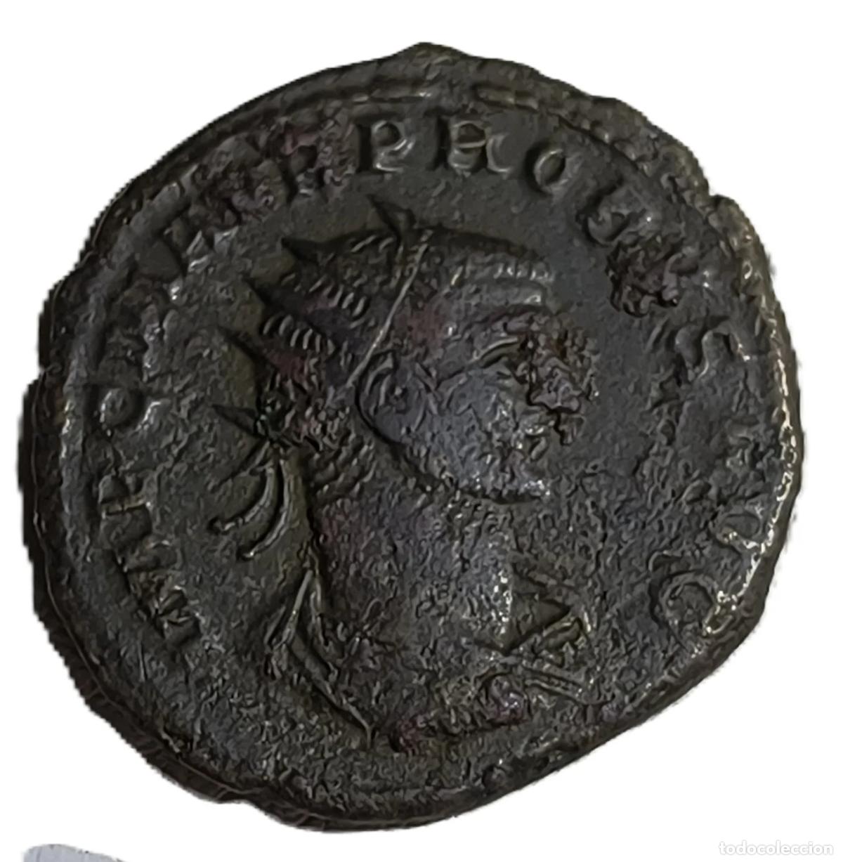 Alte M&uuml;nzen aus Europa: Antoniniano Probus Clementia TEMP