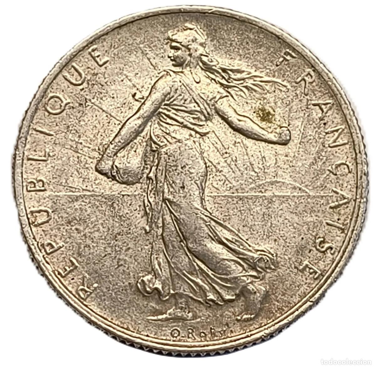 Alte M&uuml;nzen aus Europa: 2 Francs 1915