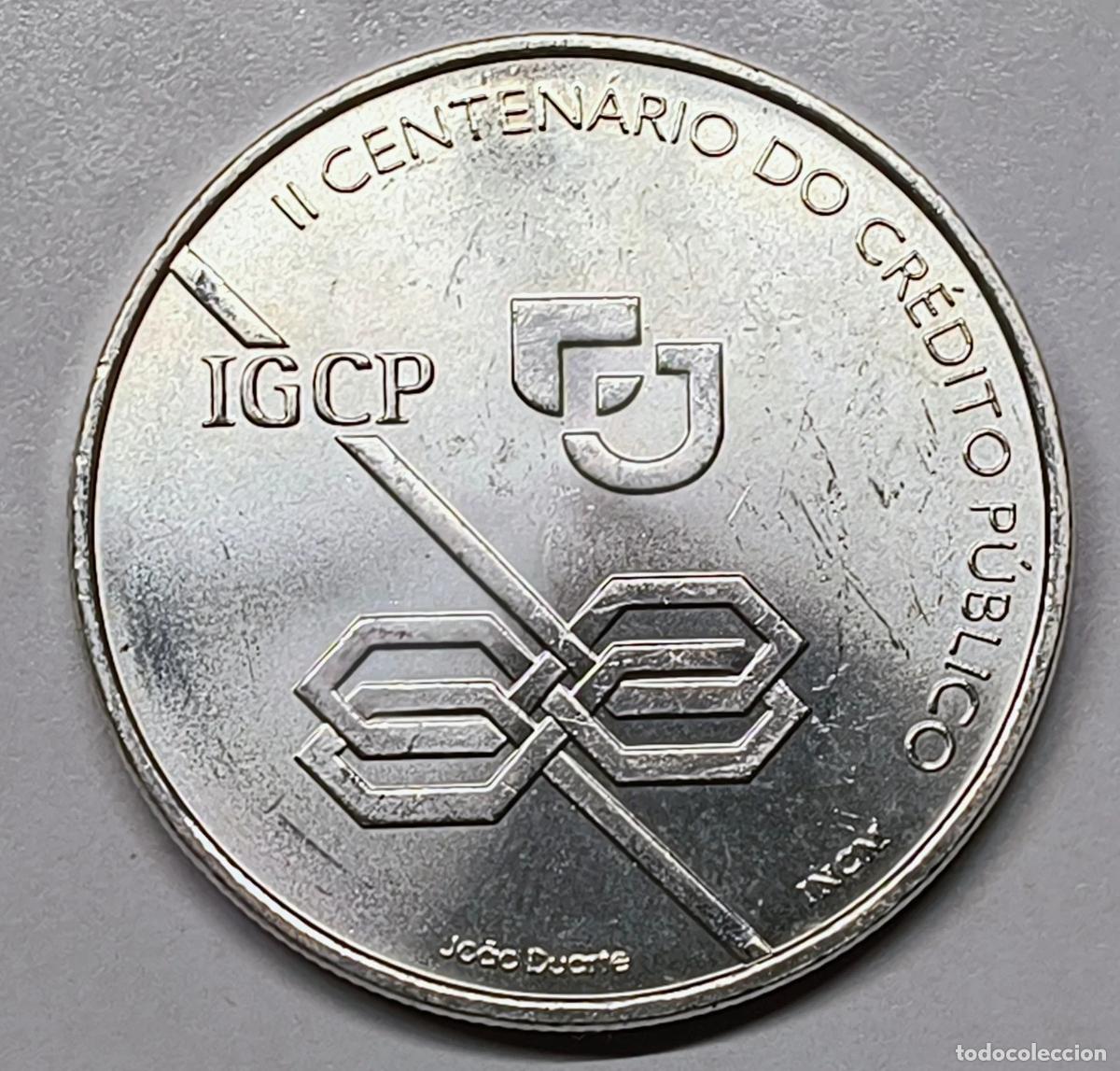 Monedas antiguas de Europa: 1000 Escudos Portugal 1997 &ndash; Bicentenario Cr&eacute;dito P&uacute;blico