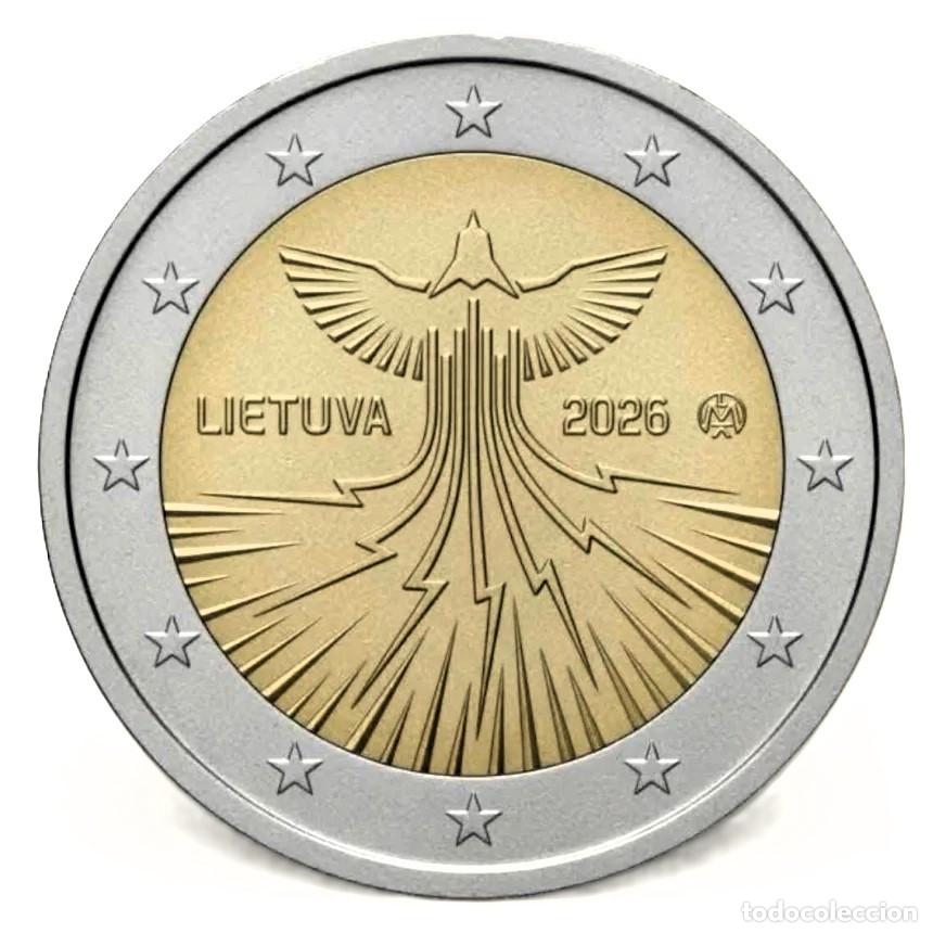 Monedas antiguas de Europa: LITUANIA 2 euro 2026 S/C INDEPENDENCIA ENERGETICA