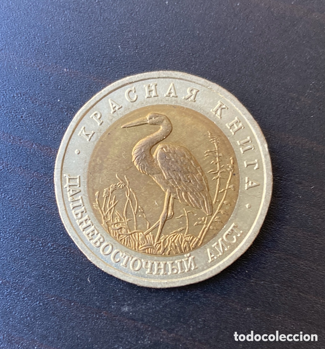 Monedas antiguas de Europa: 50 rublos Rusia 1993 Cig&uuml;e&ntilde;a Oriental.