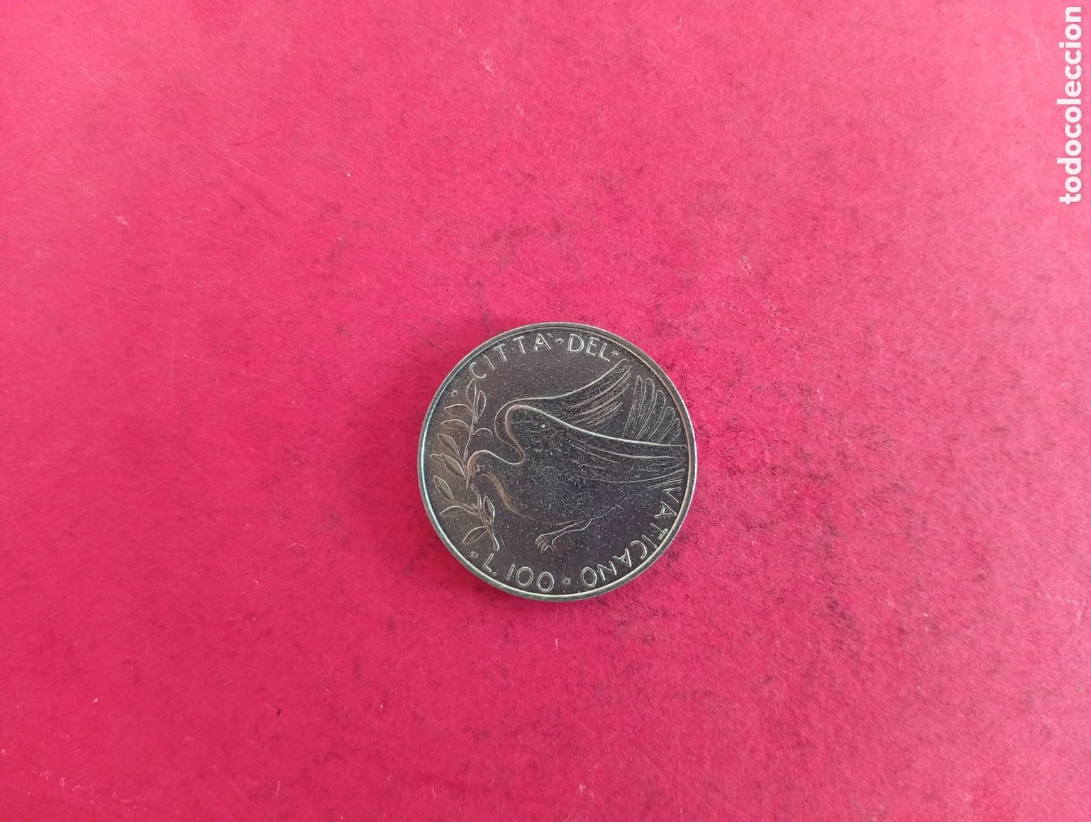 Monedas antiguas de Europa: 100 liras del Vaticano 1972