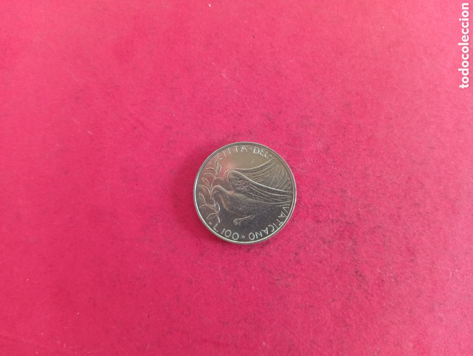 Monedas antiguas de Europa: 100 liras del Vaticano 1977