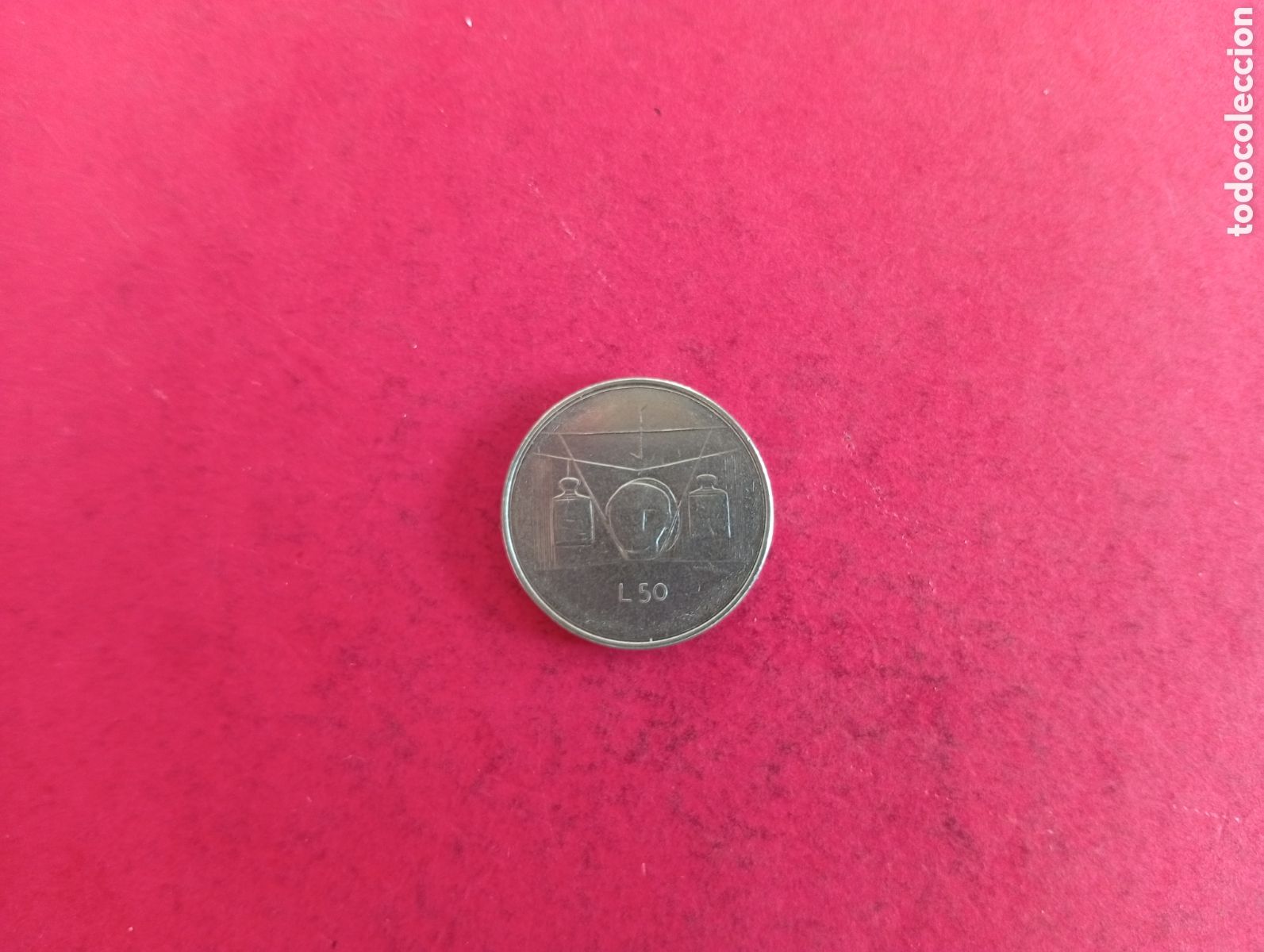 Monedas antiguas de Europa: 50 liras de San Marino 1976