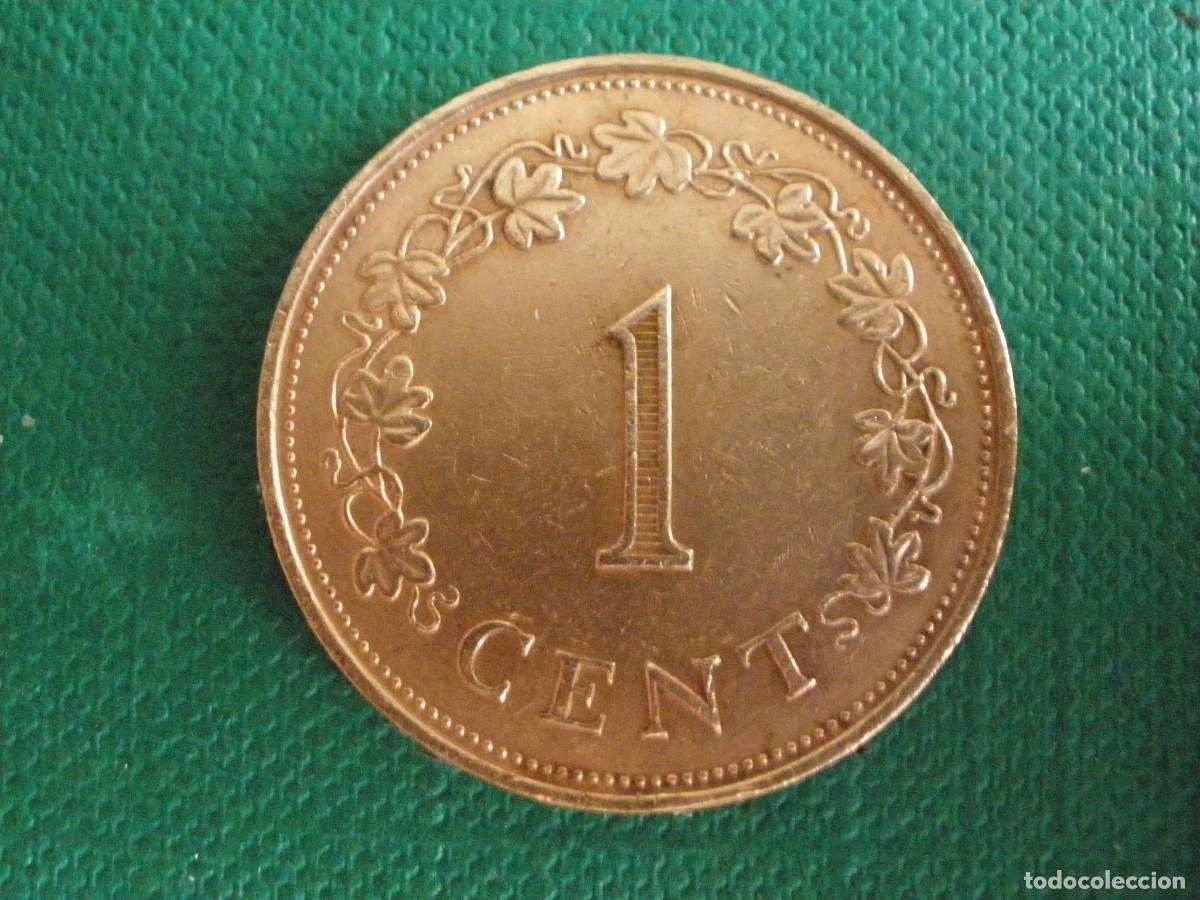 Monedas antiguas de Europa: Moneda Malta 1 centimo 1972 - Foto 1