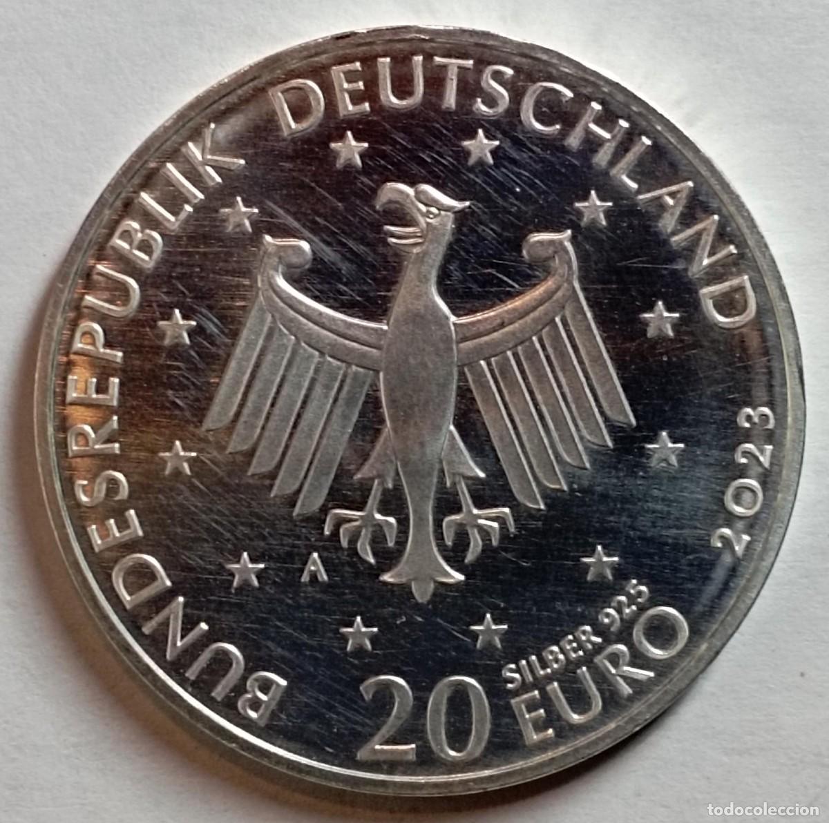 Monedas antiguas de Europa: Moneda de Alemania 20 euros del 2023 (Vicco Von B&uuml;low) de plata