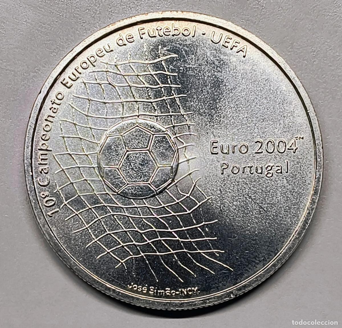 Monedas antiguas de Europa: 1000 Escudos Portugal 2001 &ndash; UEFA Euro 2004
