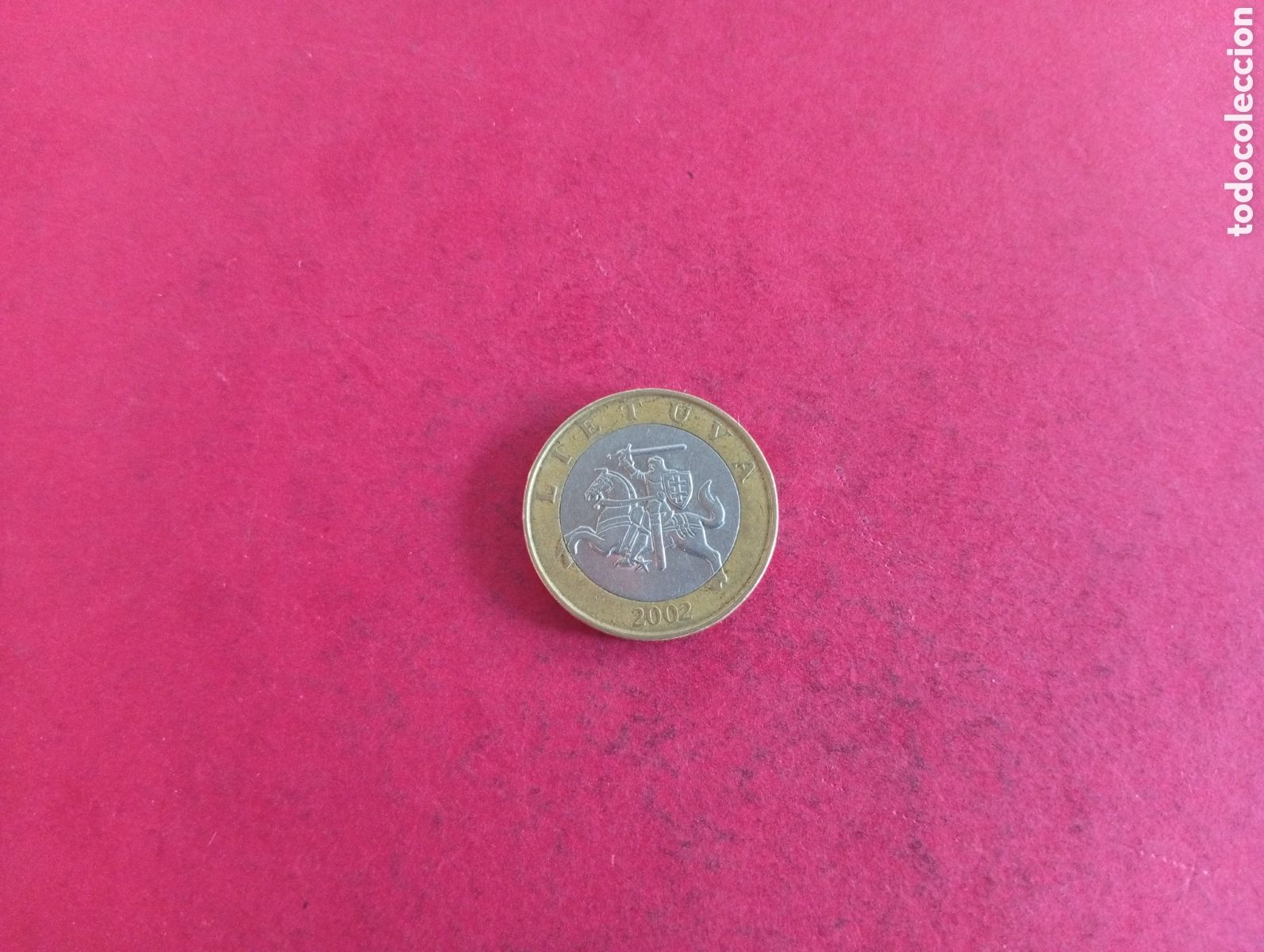 Monedas antiguas de Europa: 2 litai de Lituania 2002