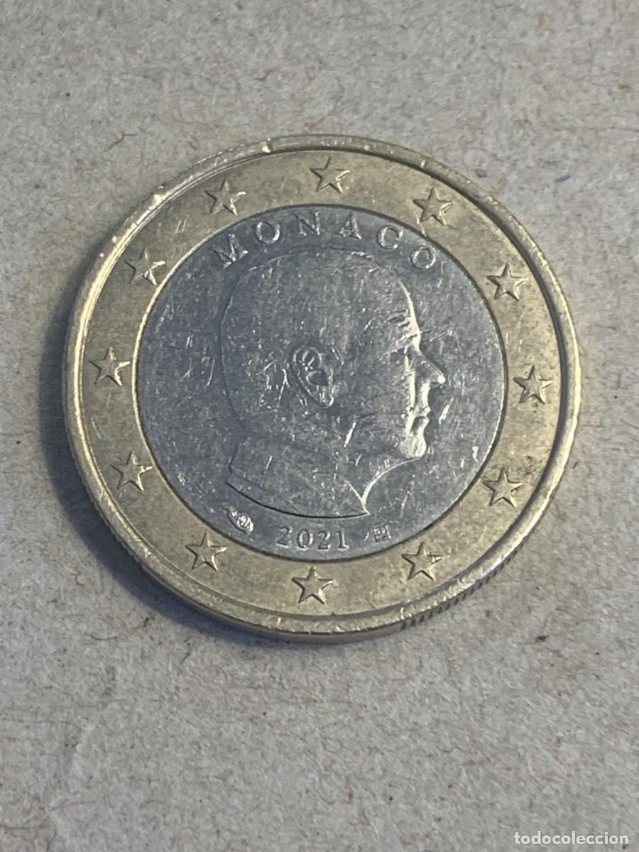 Monedas antiguas de Europa: Moneda 1 Euro M&oacute;naco 2021