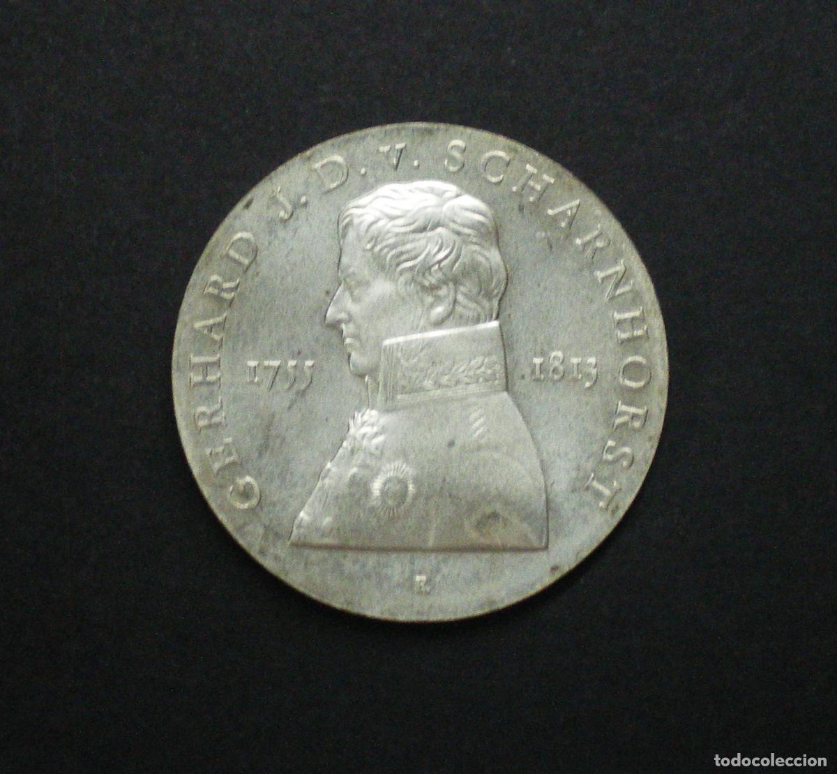 Monedas antiguas de Europa: ALEMANIA DEMOCRATICA (DDR) - 10 MARCOS de PLATA - 1980