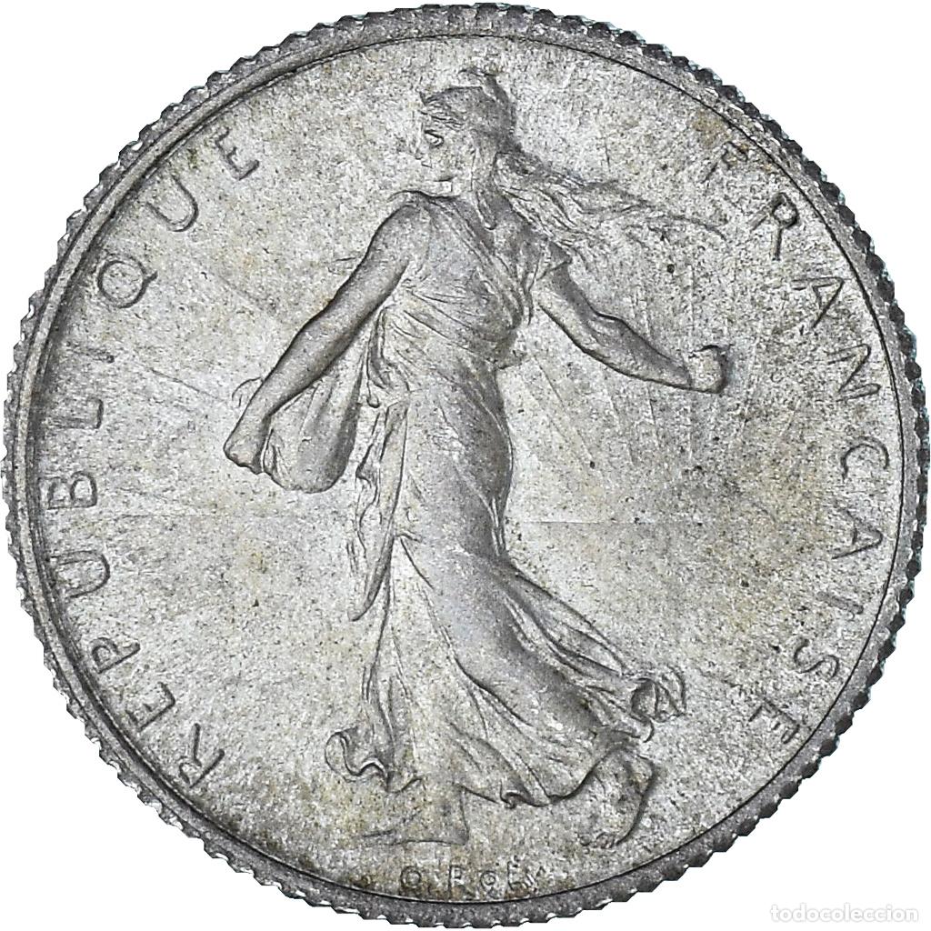 Monedas antiguas de Europa: [#1179494] Francia, Semeuse, 1 Franc, 1913, Paris, EBC, Plata, KM:844.1, Gadoury:467