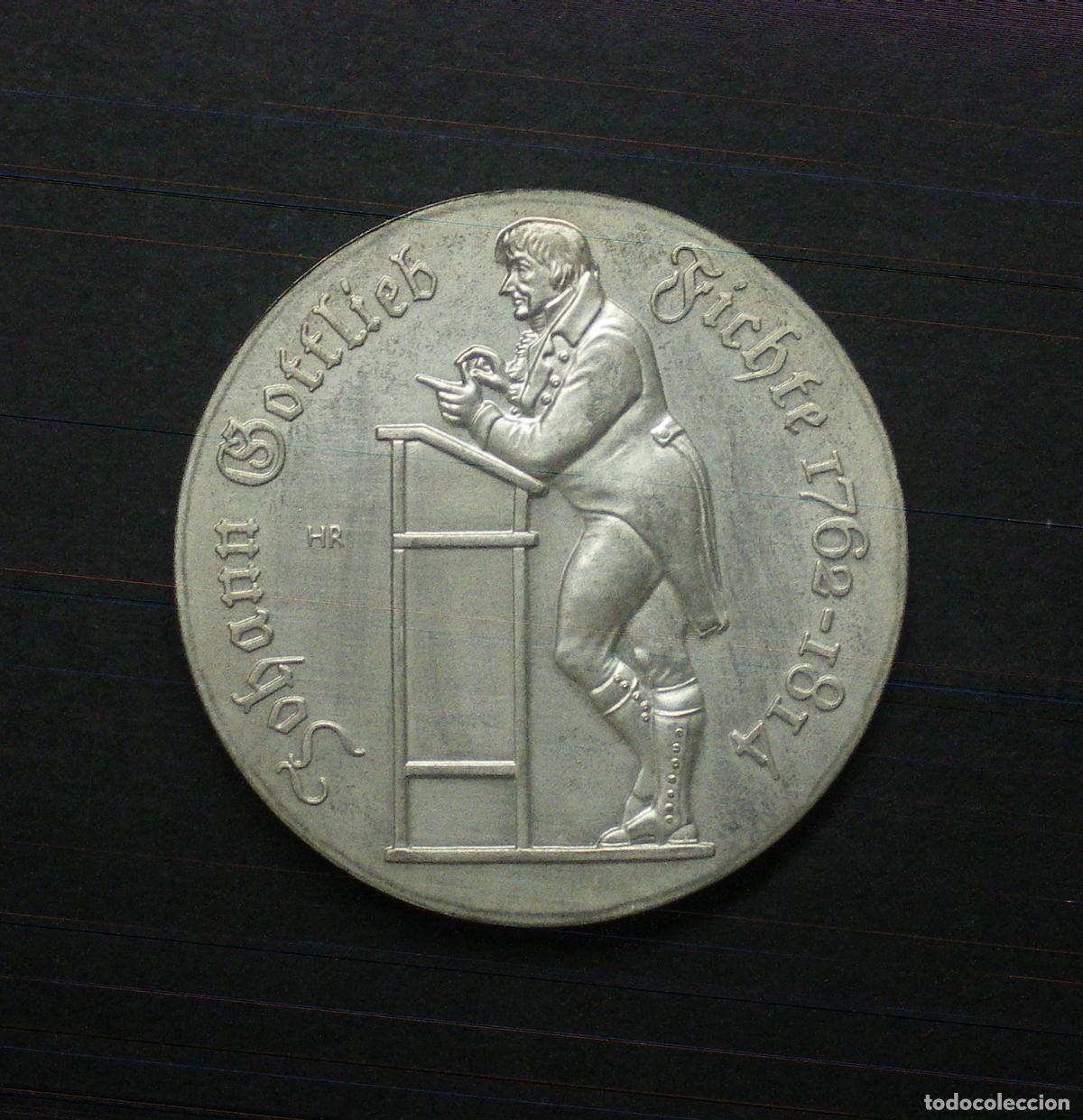 Monedas antiguas de Europa: ALEMANIA DEMOCRATICA (DDR) - 10 MARCOS de PLATA - 1990 - GOTTIEB