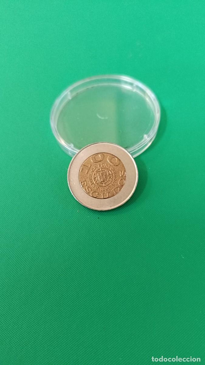 Monedas antiguas de Europa: PORTUGAL-MONEDA BIMETALICA-UNICEF-1999-100 ESCUDOS-EBC