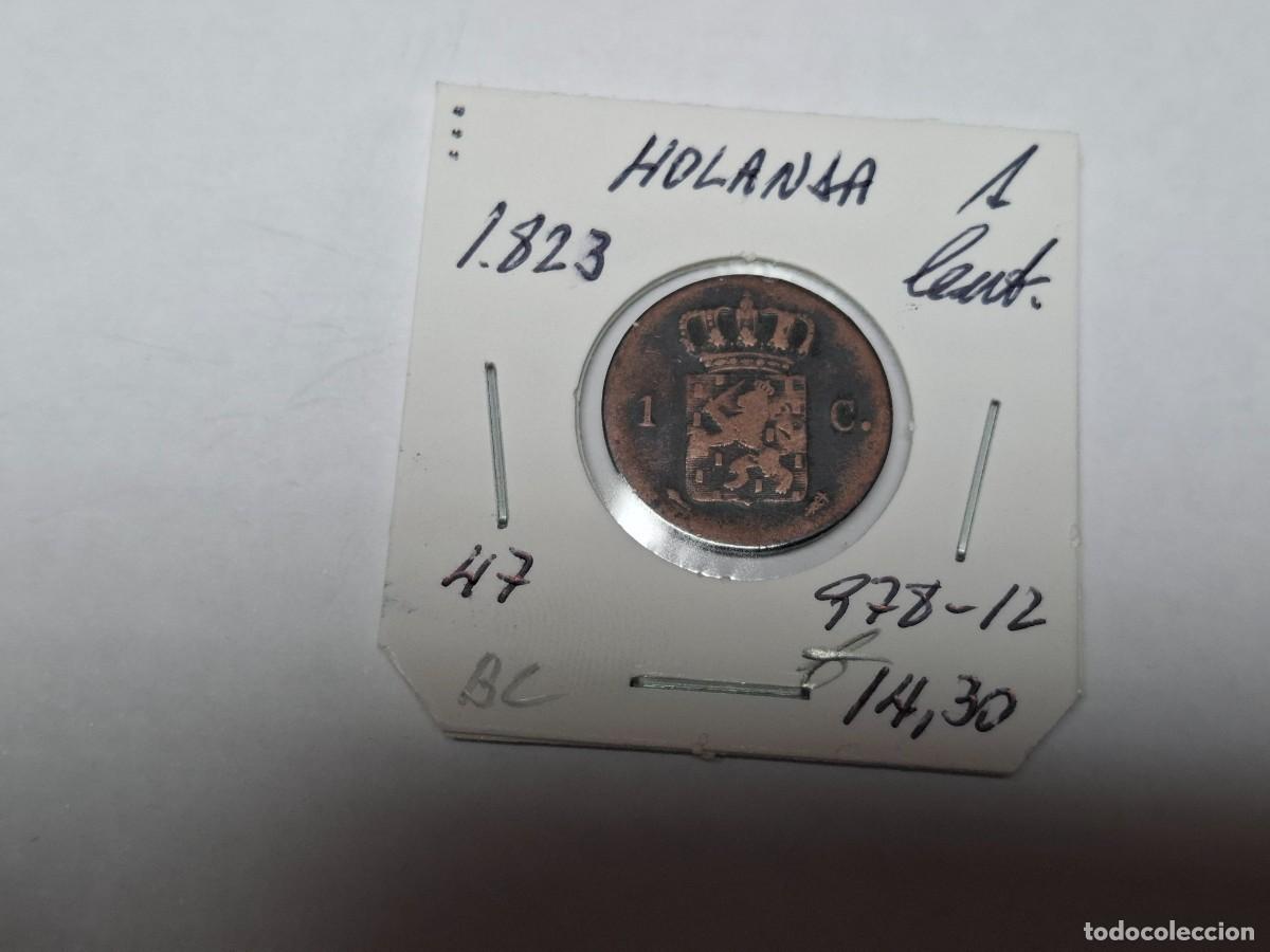Monedas antiguas de Europa: 1 CENT de 1823 B KM 47 HOLANDA en BC - Foto 1
