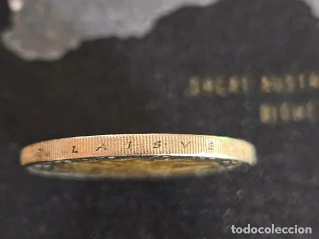 Monedas antiguas de Europa: 2 euros lituania con error - Foto 2