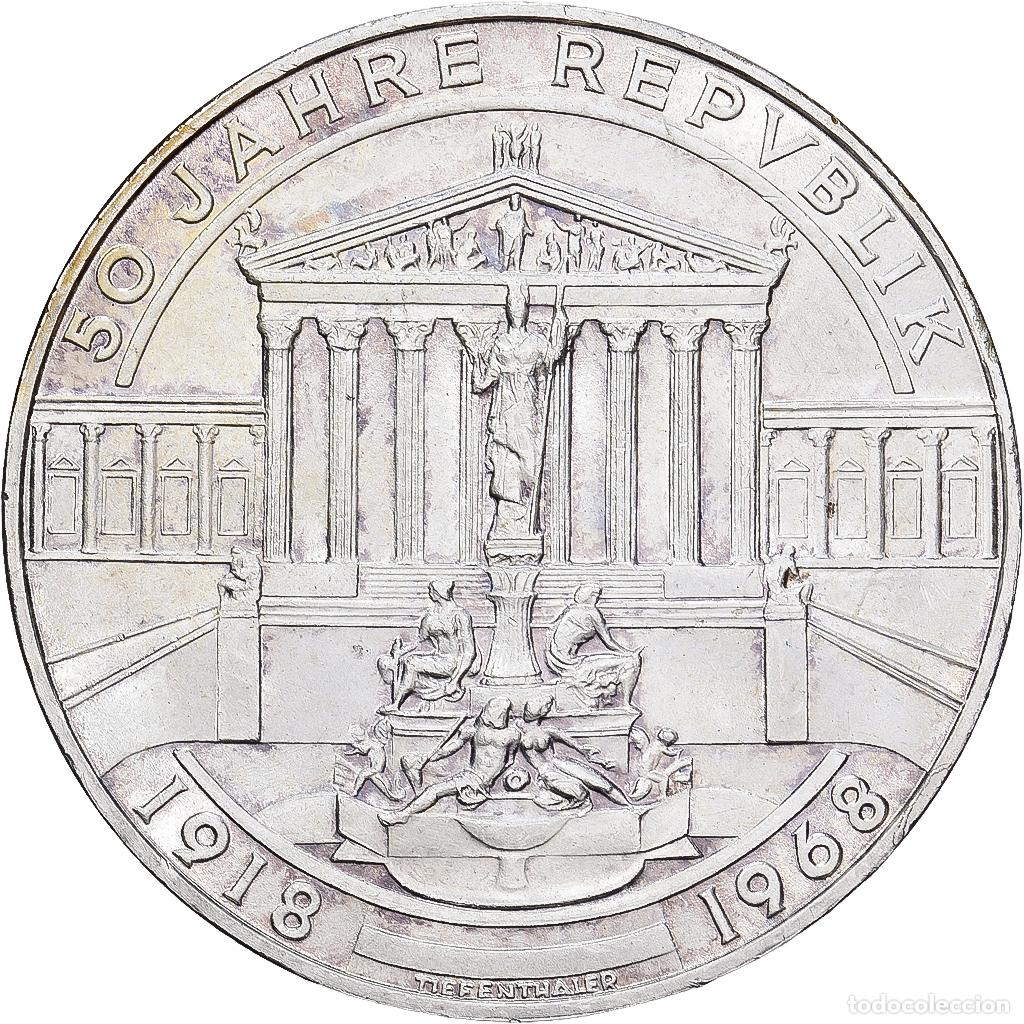 Monedas antiguas de Europa: [#1167435] Austria, 50 Schilling, 1968, Plata, SC, KM:2904.1