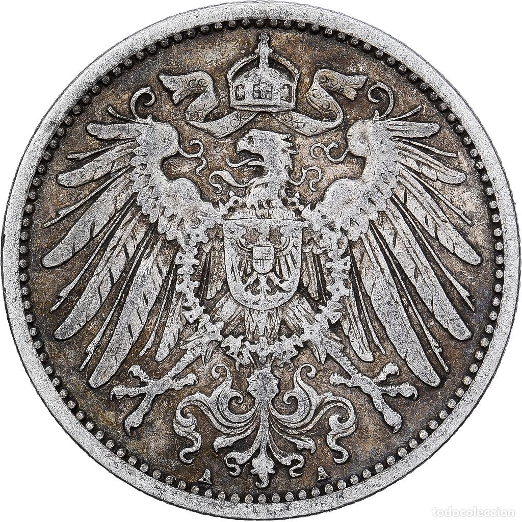 Monedas antiguas de Europa: [#1167209] ALEMANIA - IMPERIO, Wilhelm II, Mark, 1892, Berlin, Plata, MBC, KM:14
