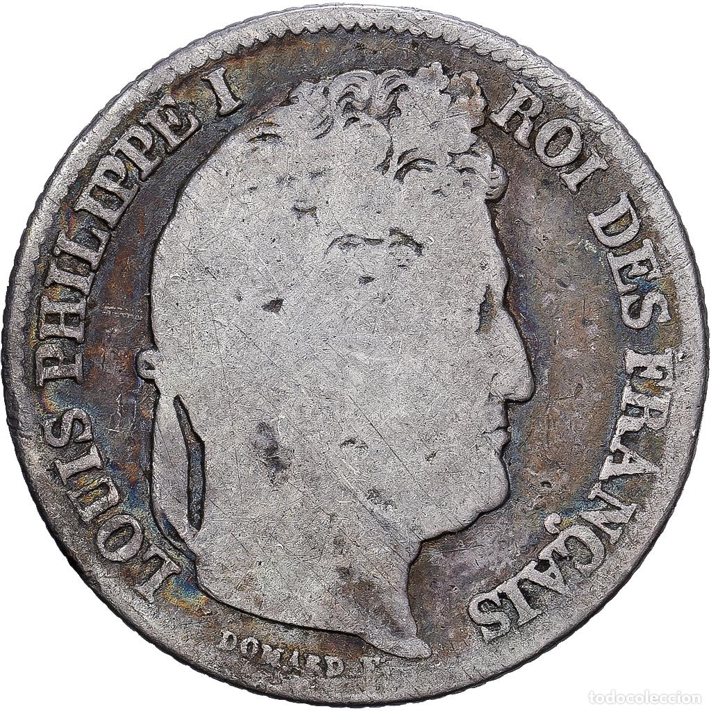 Monedas antiguas de Europa: [#1167242] Francia, Franc, Louis-Philippe, 1841, Rouen, Plata, BC