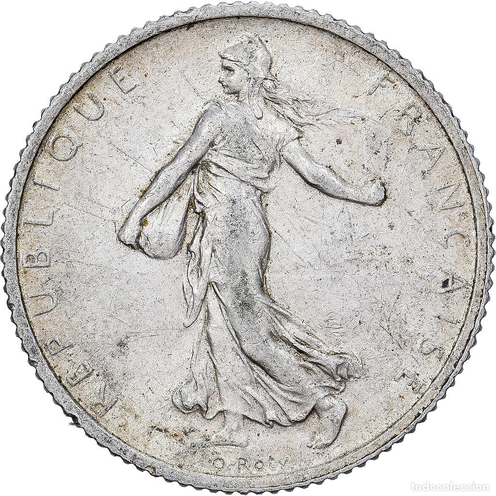 Monedas antiguas de Europa: [#1167251] Francia, Franc, Semeuse, 1899, Paris, Plata, MBC, Gadoury:467, KM:844.1