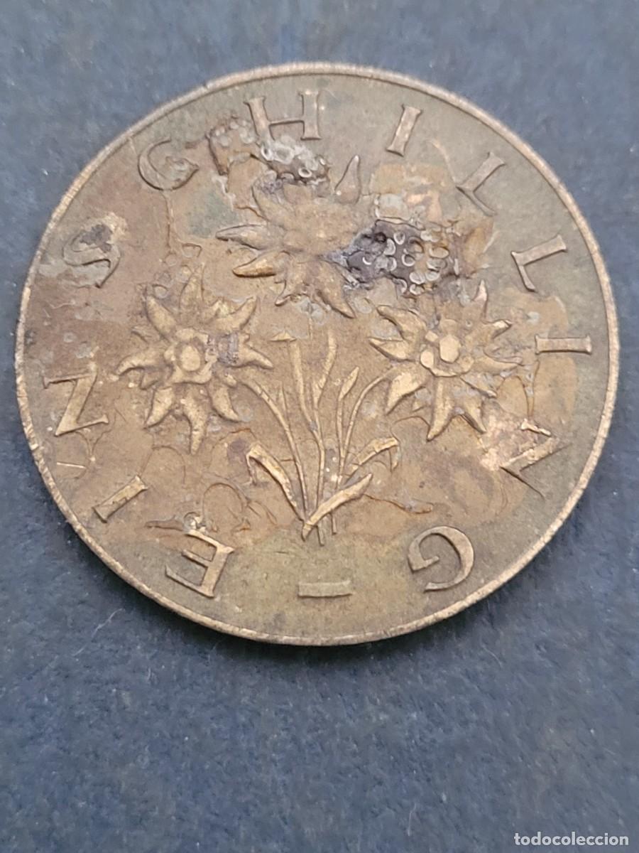 Monedas antiguas de Europa: Moneda 1 chel&iacute;n 1961 Austria - Foto 1