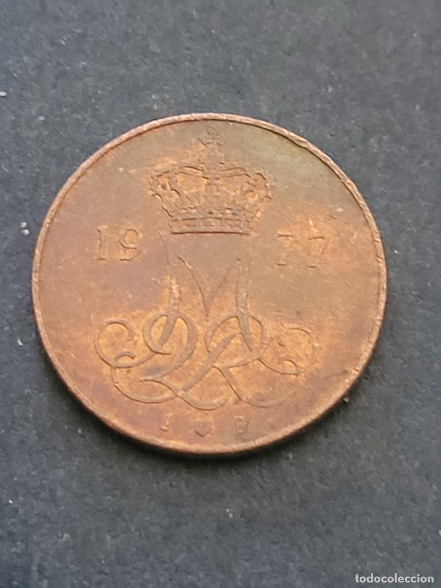 Monedas antiguas de Europa: Moneda 5 ore 1977 Dinamarca - Foto 1