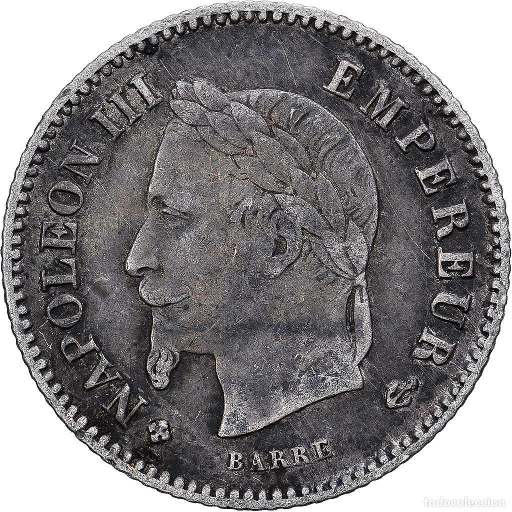 Monedas antiguas de Europa: [#1167331] Moneda, Francia, Napoleon III, 20 Centimes, 1868, Strasbourg, BC+