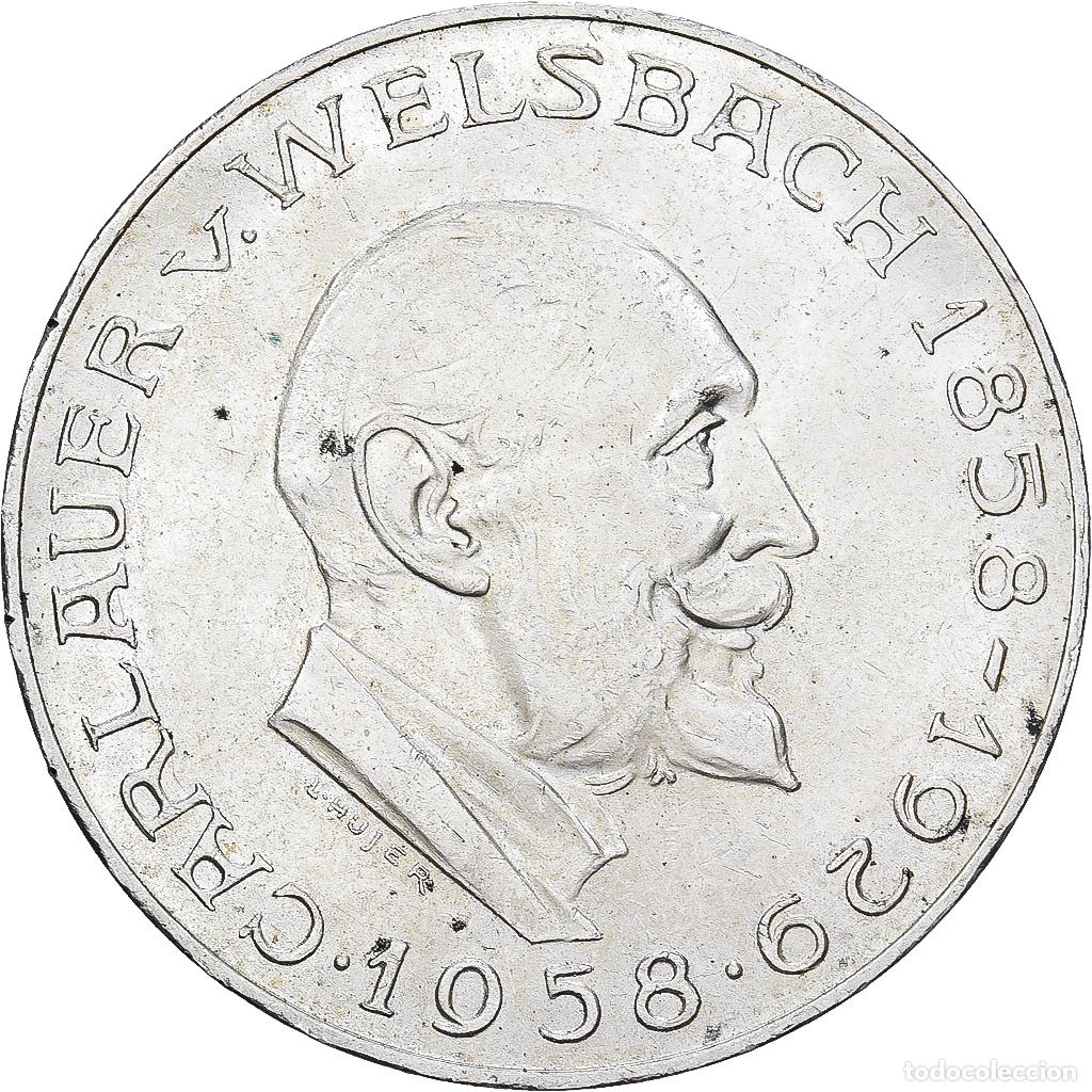 Monedas antiguas de Europa: [#1167413] Austria, 25 Schilling, 1958, Plata, MBC, KM:2884