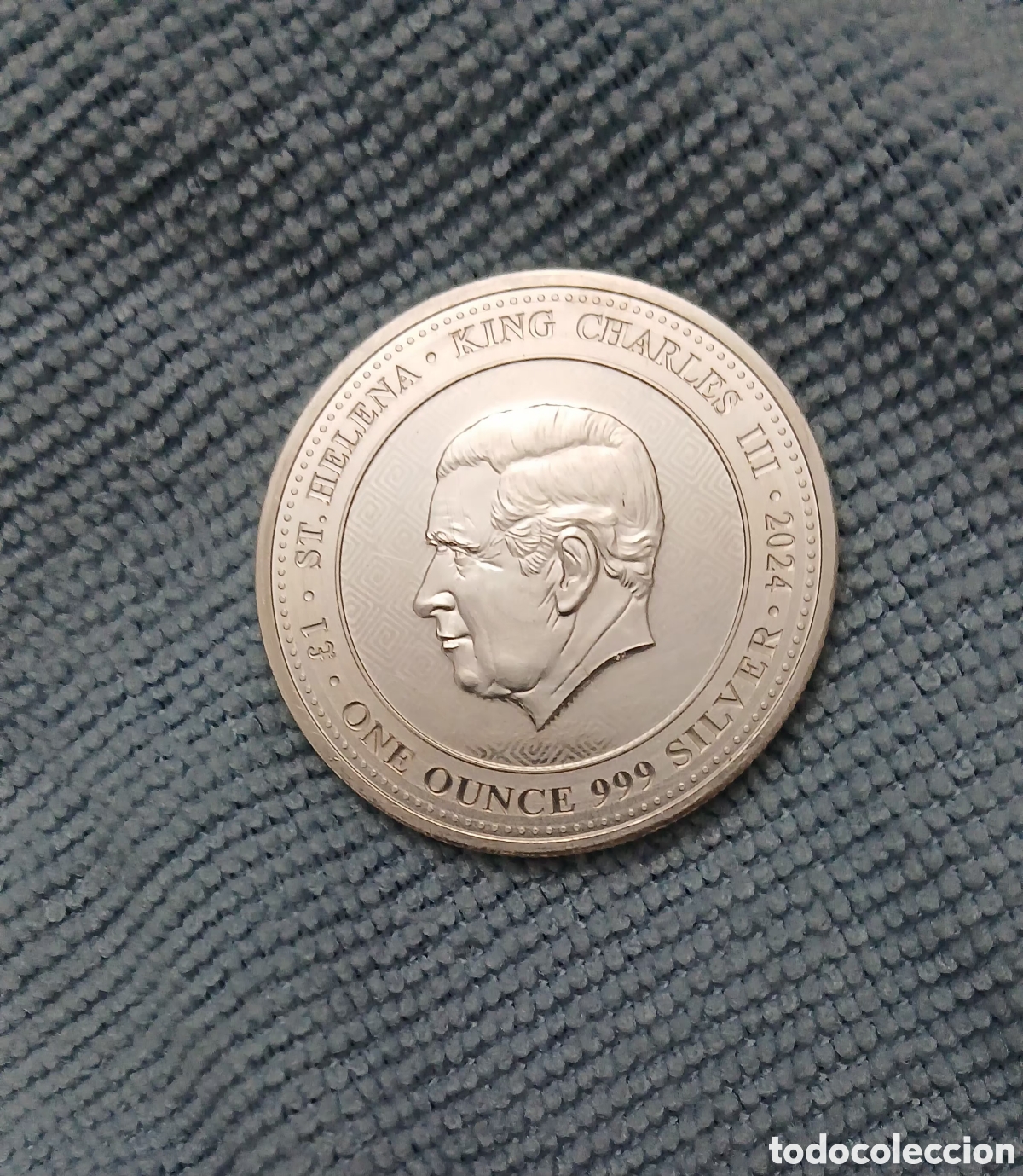 Monedas antiguas de Europa: ESCASA ONZA DE PLATA BUO GRIEGO 2024