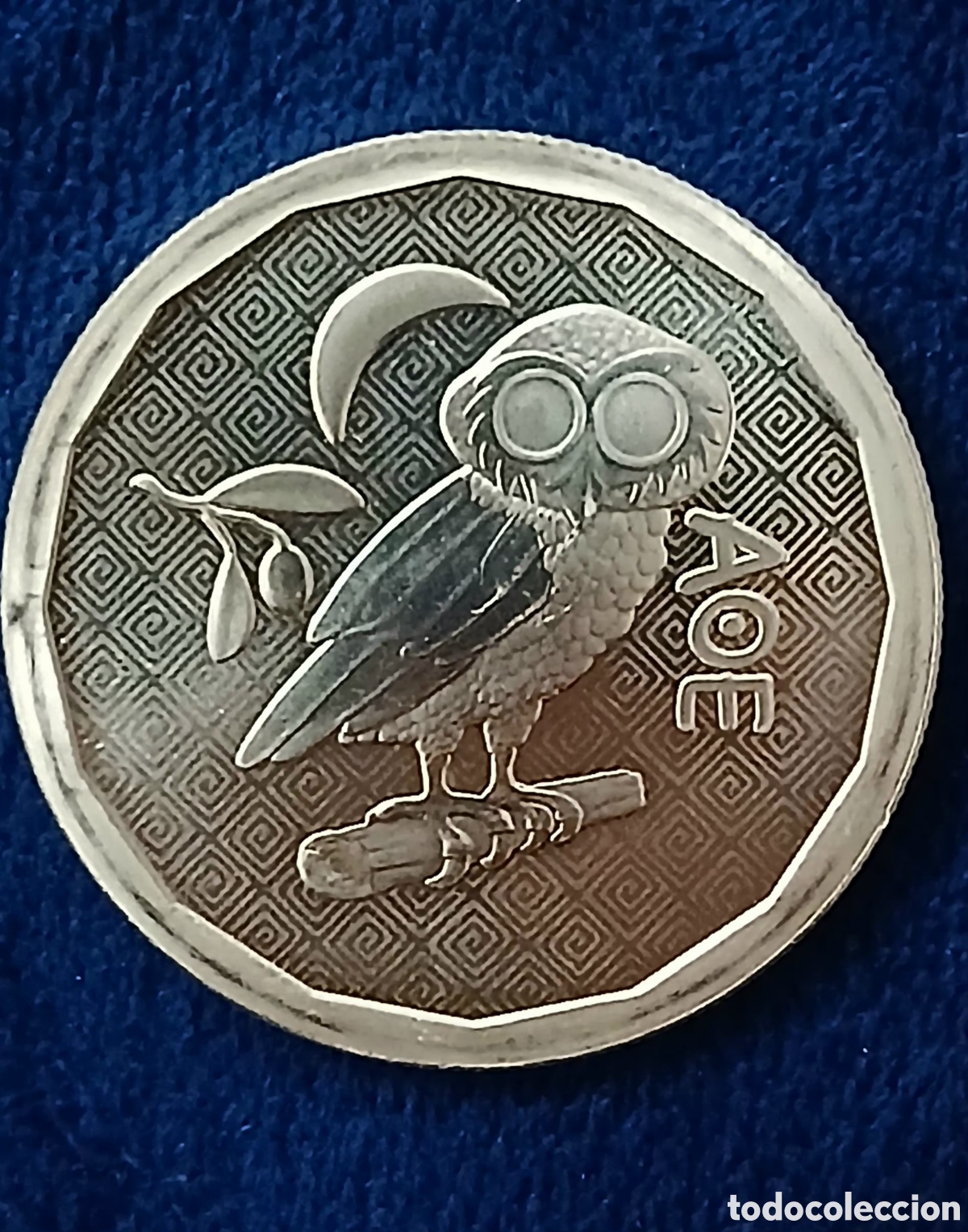 Monedas antiguas de Europa: ESCASA ONZA DE PLATA BUO GRIEGO 2024