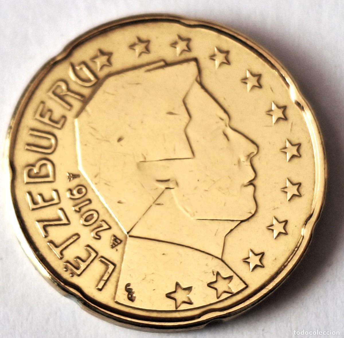 Monedas antiguas de Europa: LUXEMBURGO - MONEDA DE 20 CENTIMOS DE EURO DEL A&Ntilde;O 2016 - - BIEN CONSERVADA