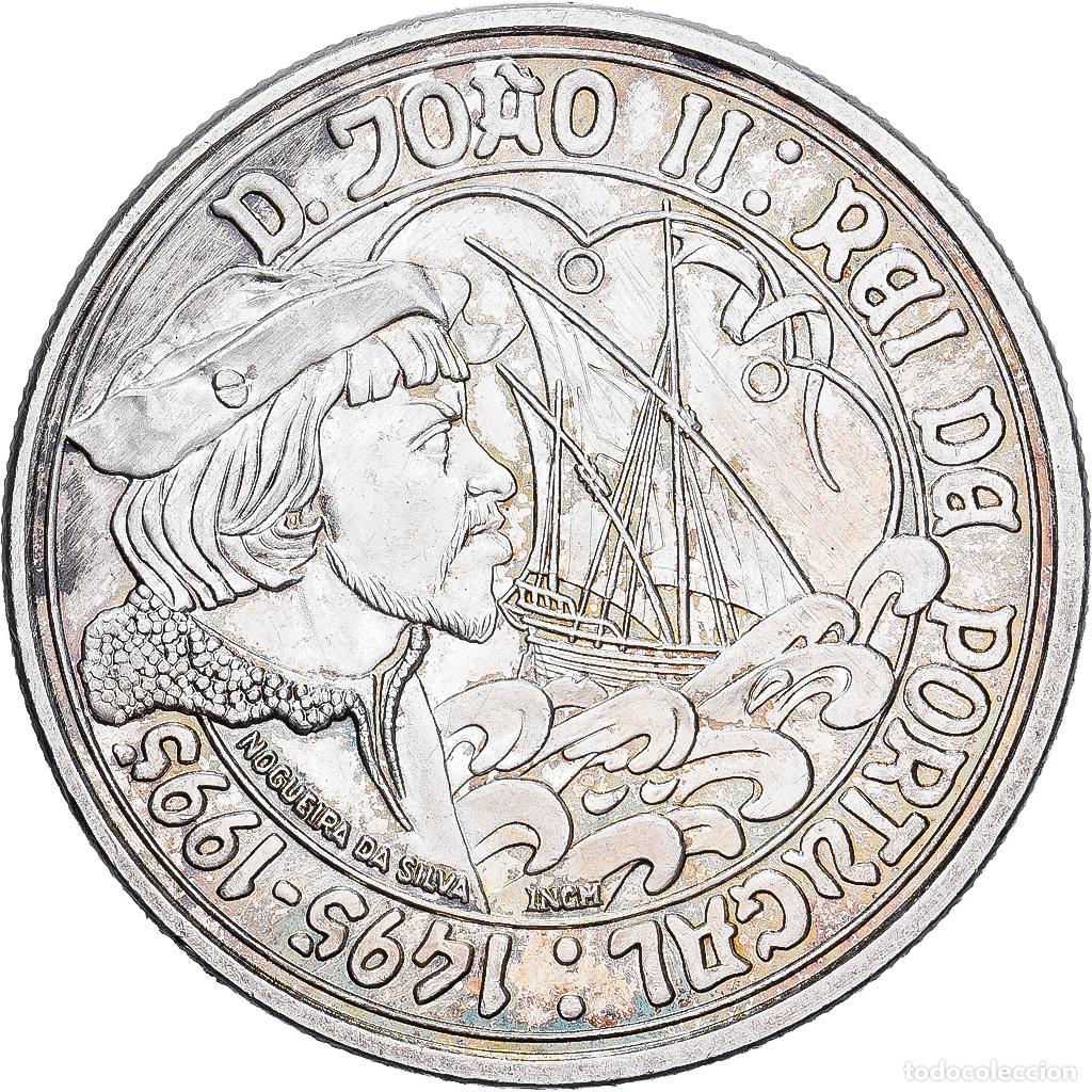 Monedas antiguas de Europa: [#1167538] Portugal, 1000 Escudos, 1995, Lisbon, Plata, EBC+, KM:685