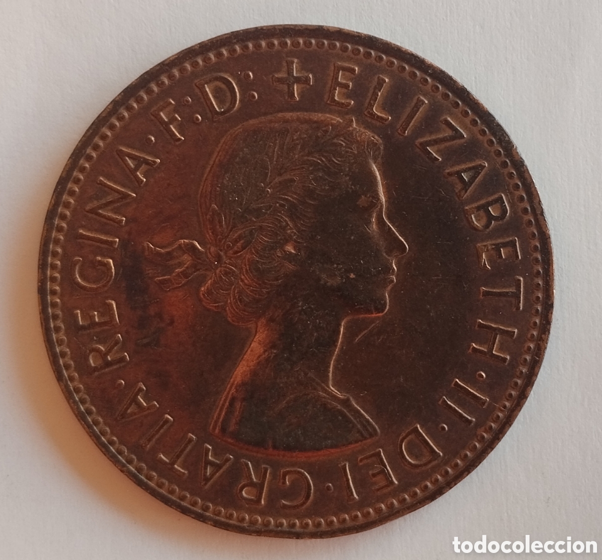 Monedas antiguas de Europa: MONEDA REINO UNIDO ONE PENNY 1962 (FOTO)