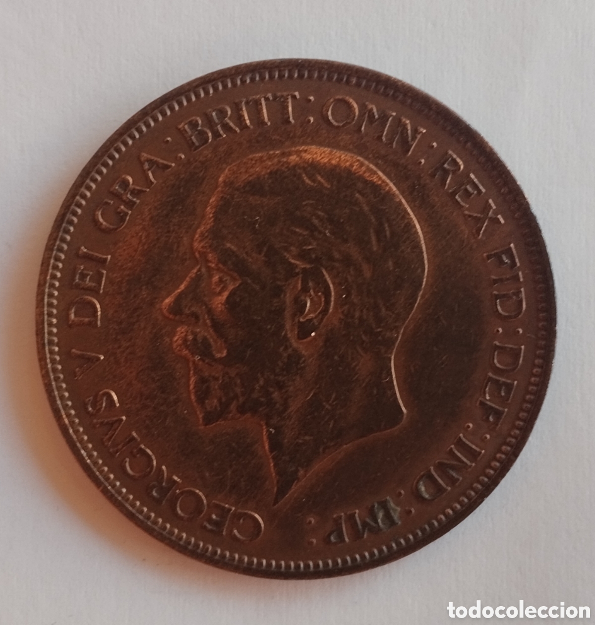 Monedas antiguas de Europa: MONEDA REINO UNIDO ONE PENNY 1936 (FOTO)